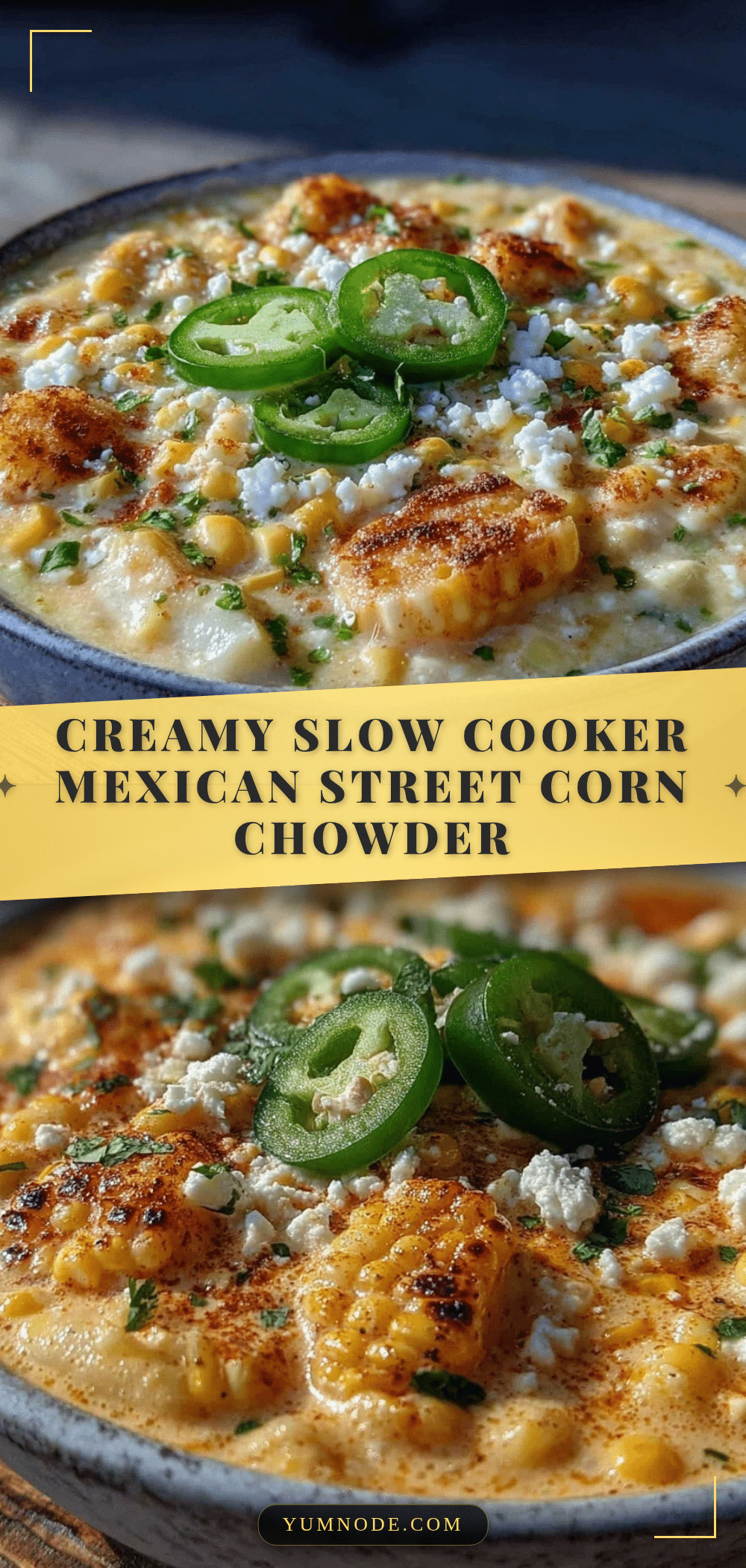 creamy slow cooker mexican street corn chowder recipe