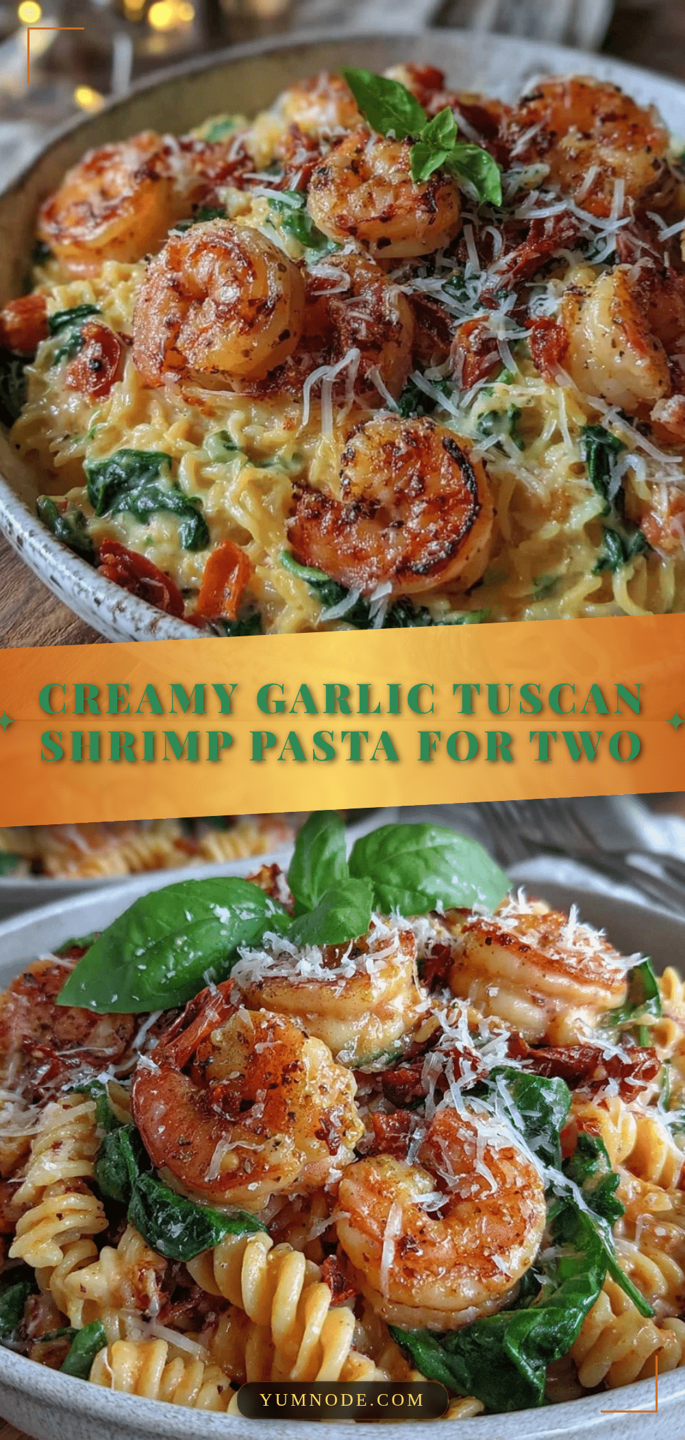 creamy tuscan shrimp pasta recipe