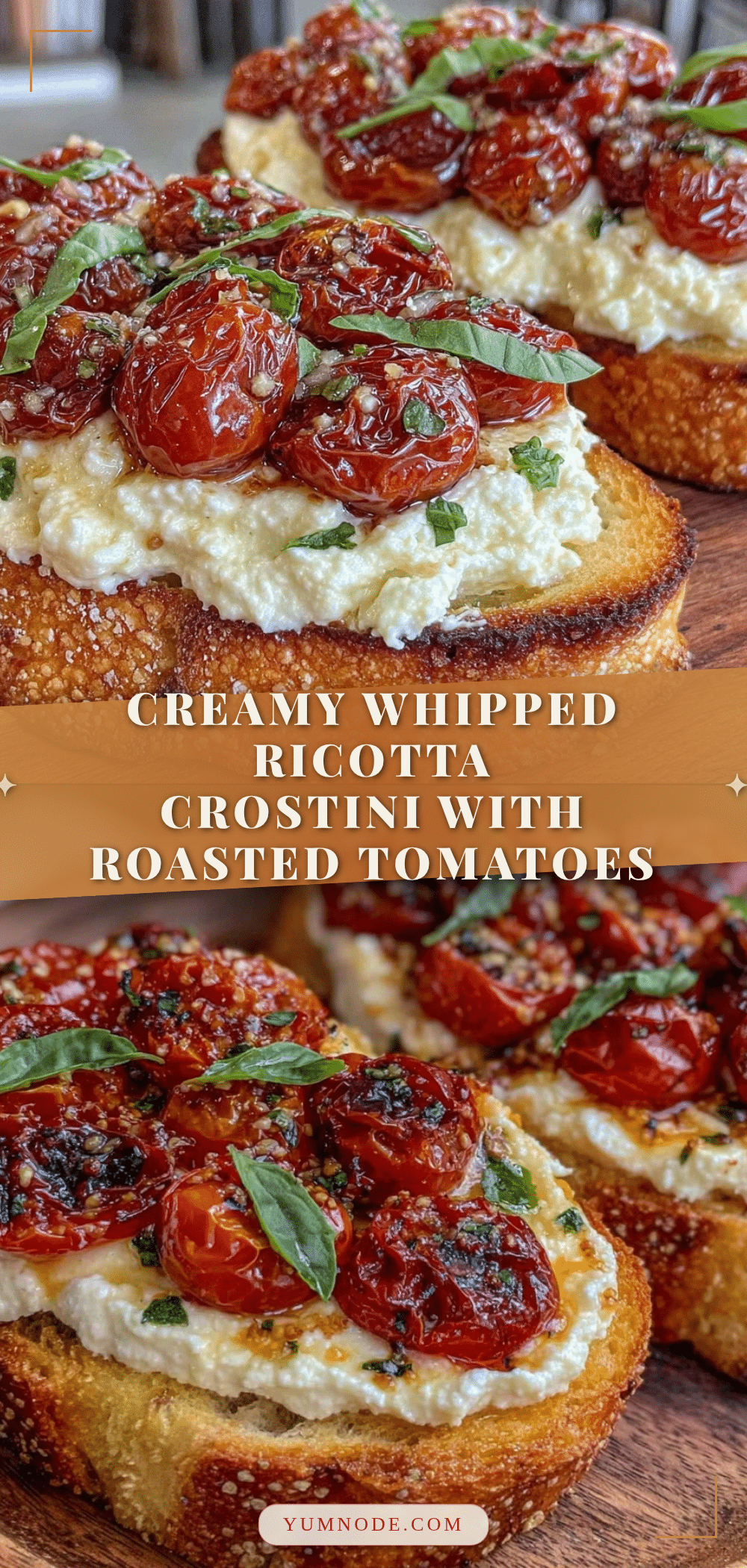 creamy whipped ricotta crostini recipe