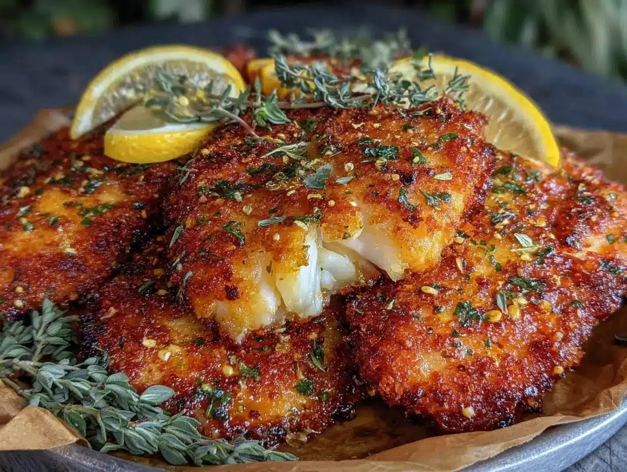 crispy baked tilapia preparation steps