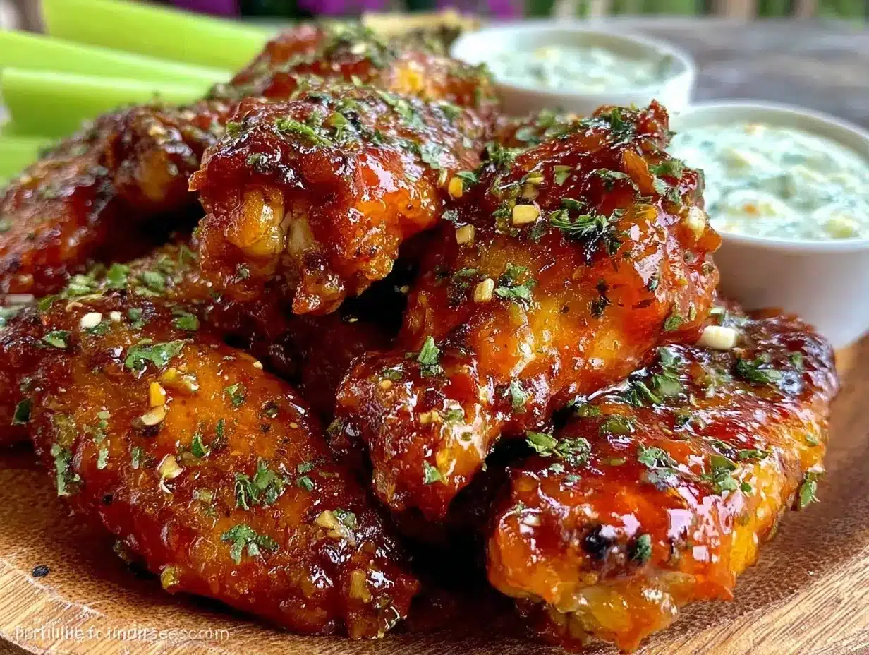 crispy buffalo wings preparation steps