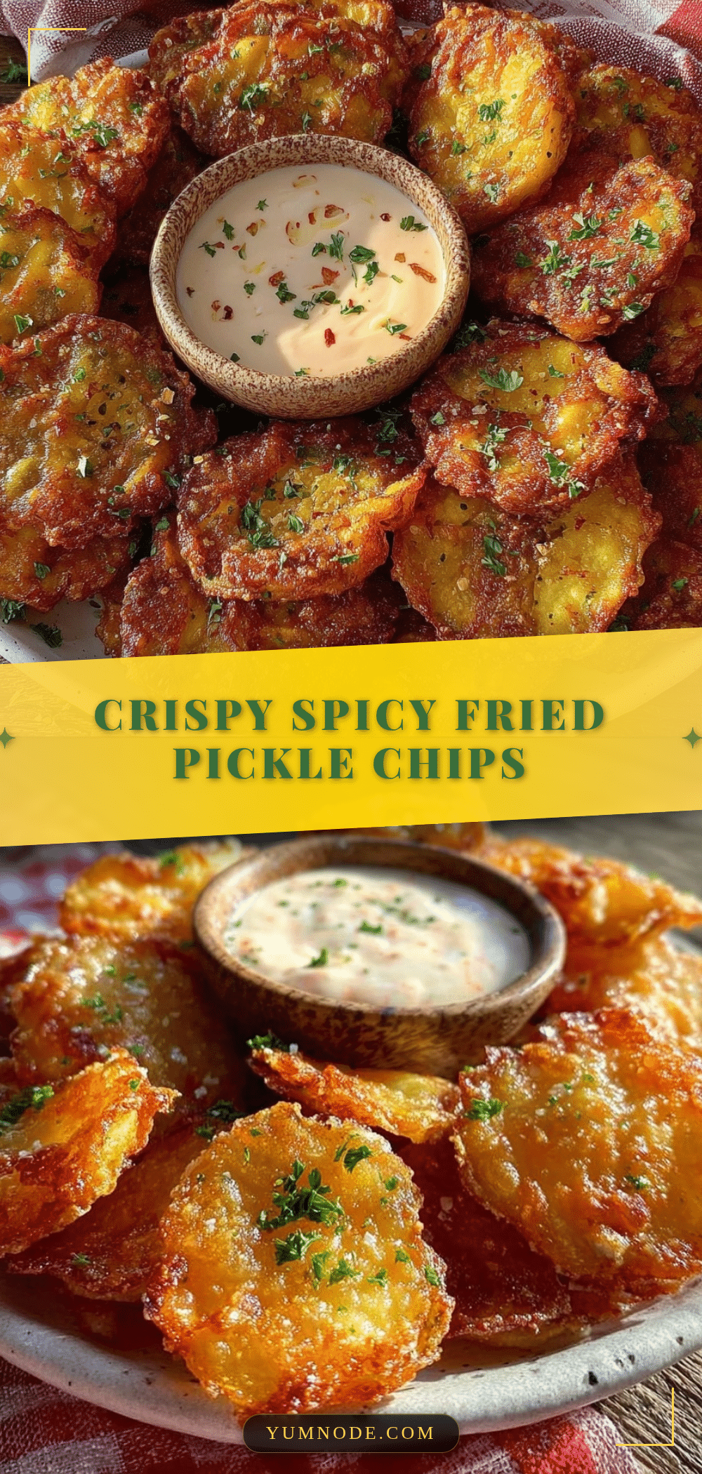 crispy fried pickle chips recipe