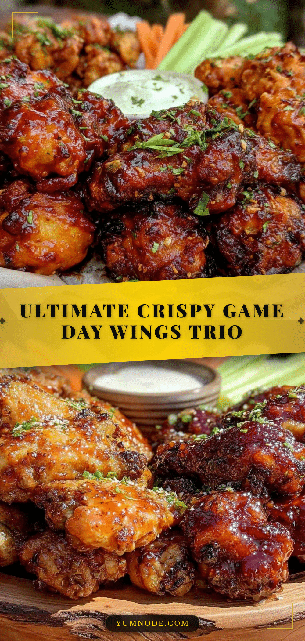 crispy game day wings recipe