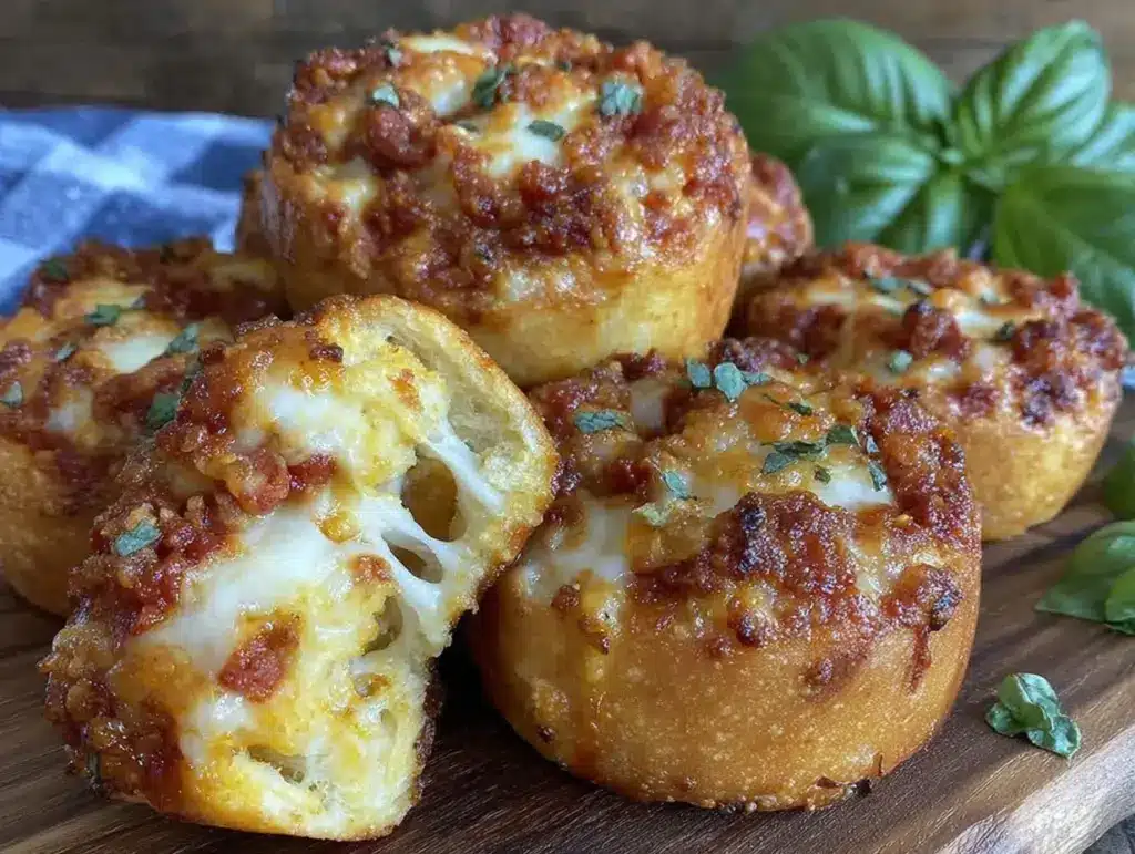 crispy homemade pizza rolls - featured image