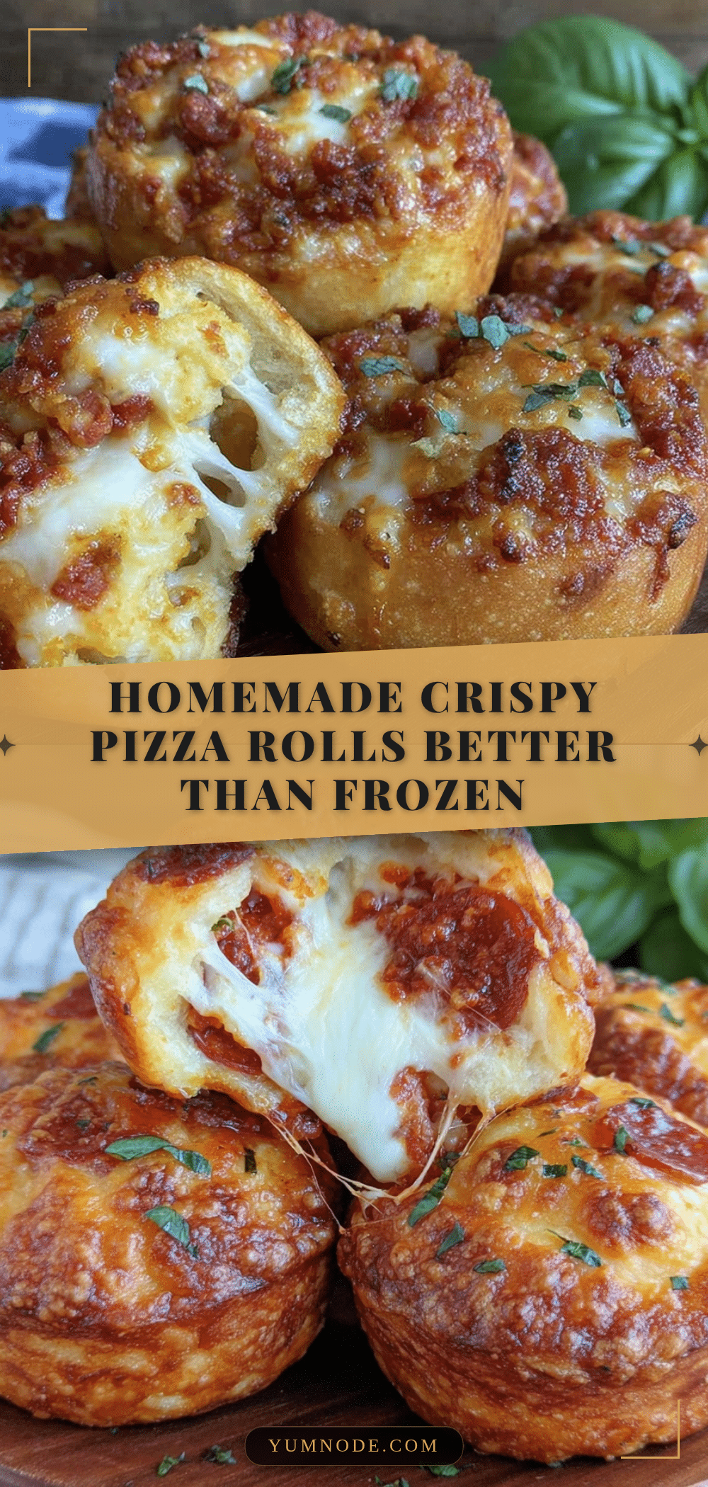 crispy homemade pizza rolls recipe