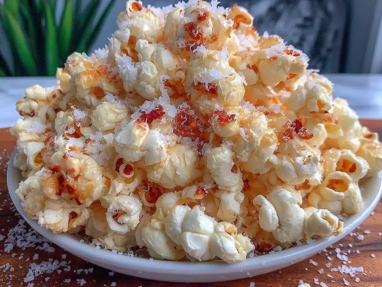 crispy movie theater popcorn preparation steps