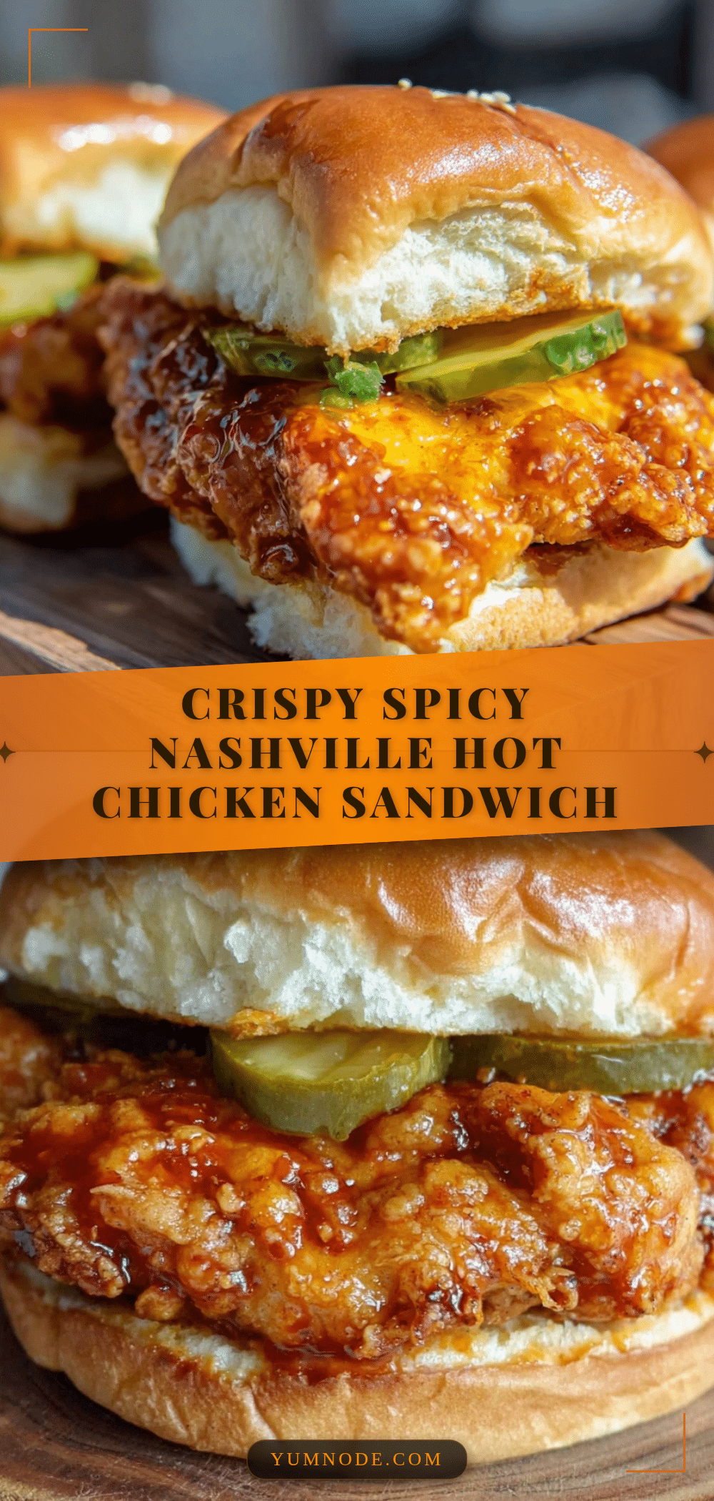 crispy Nashville hot chicken sandwich recipe