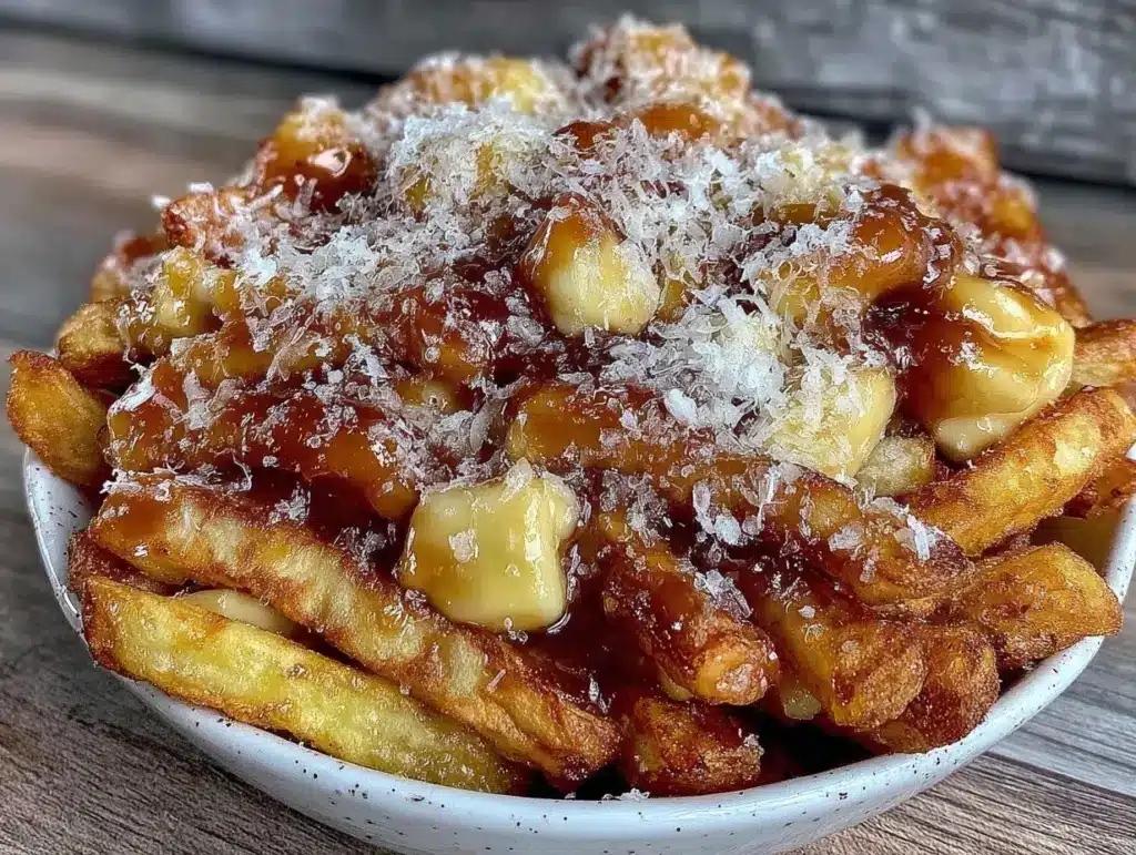 crispy poutine recipe - featured image