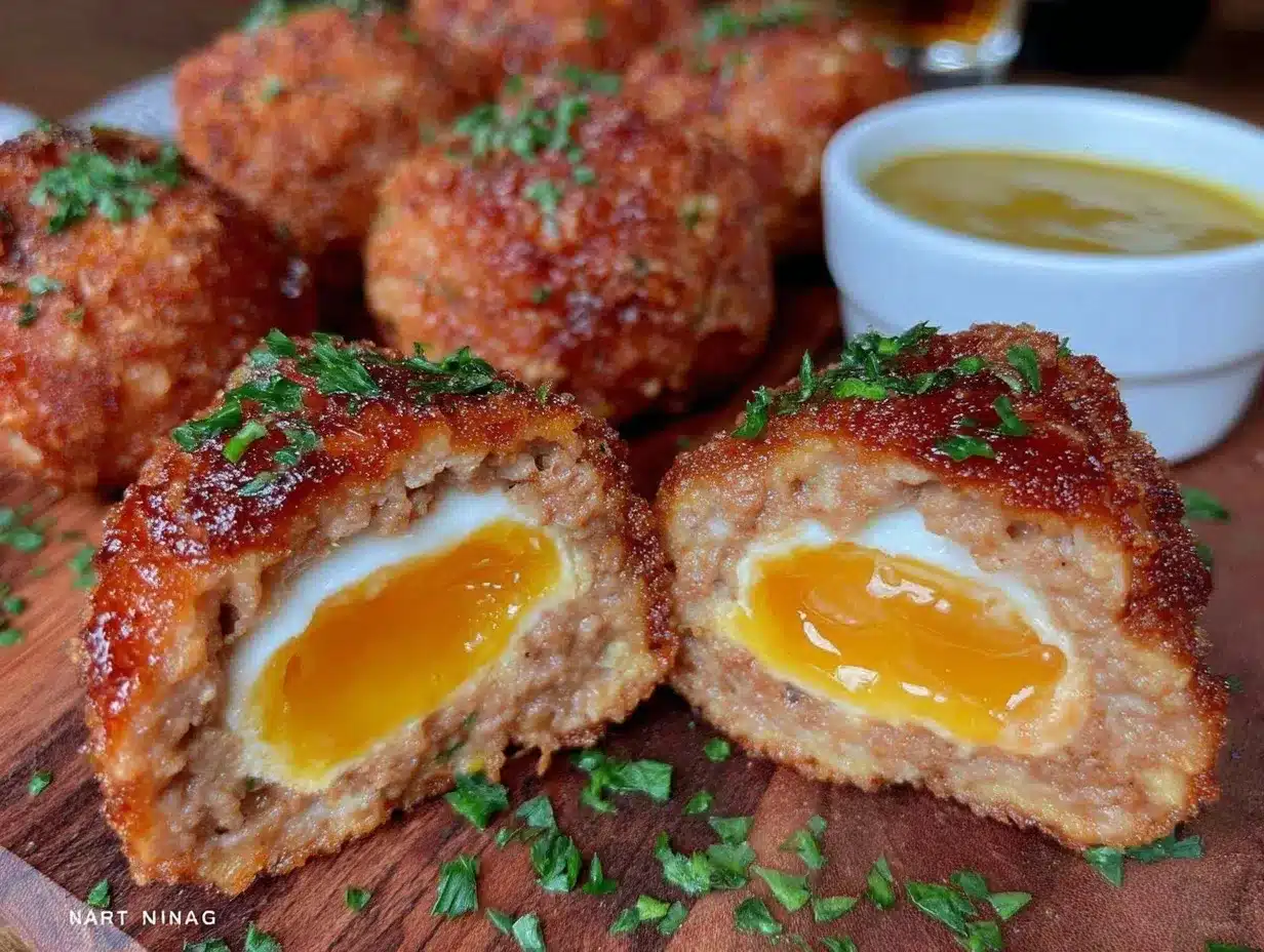 crispy scotch eggs preparation steps