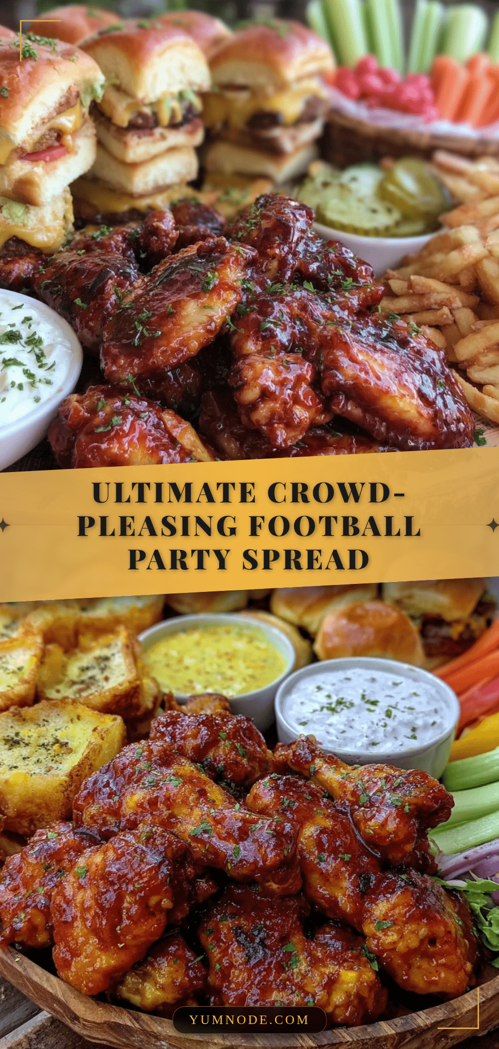 crispy ultimate football party spread recipe