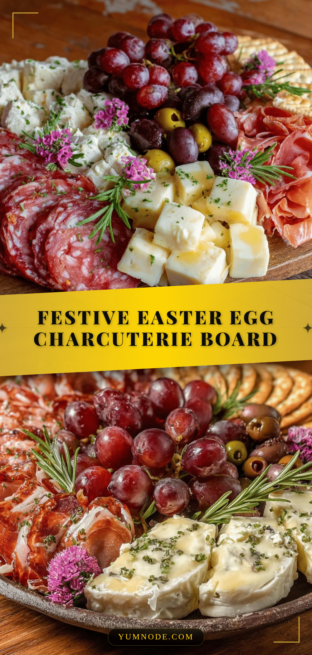 Easter egg charcuterie board recipe