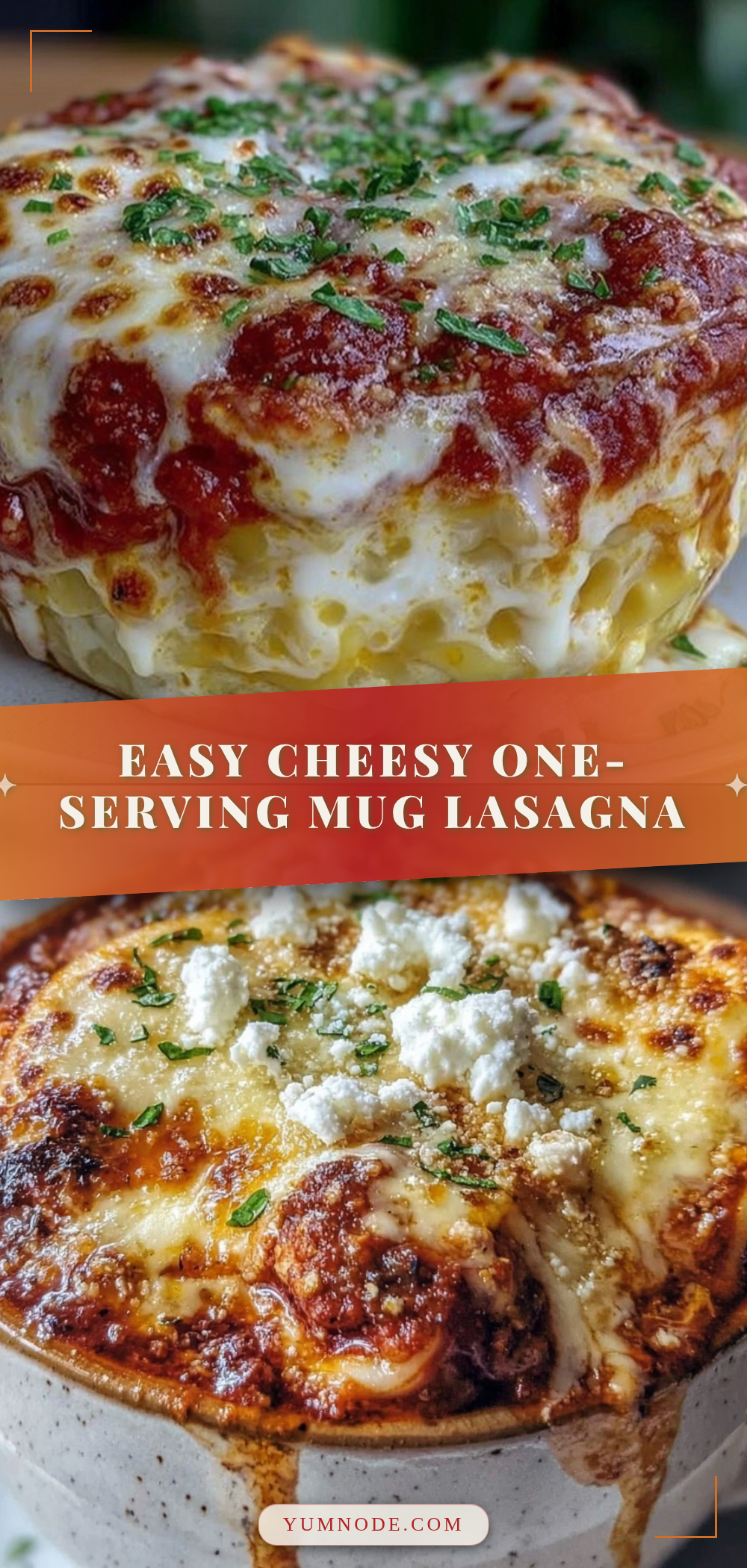easy cheesy one-serving mug lasagna recipe