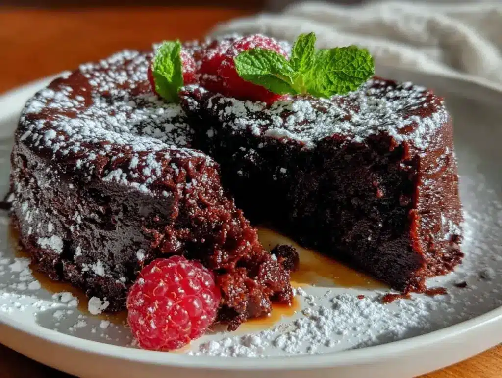 flourless chocolate torte - featured image