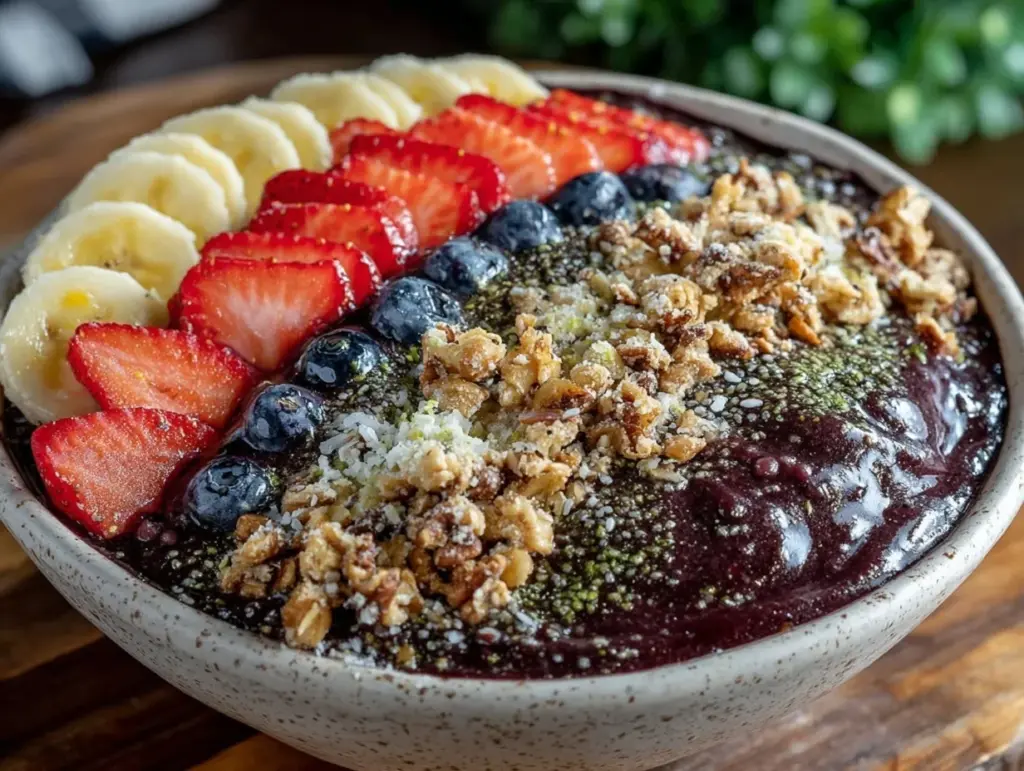 fresh acai bowl - featured image
