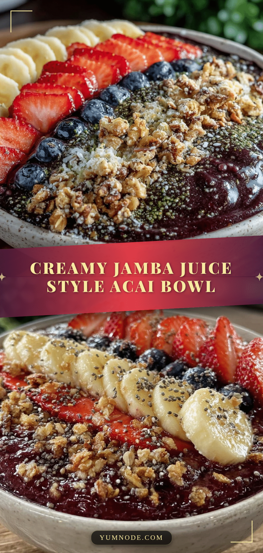 fresh acai bowl recipe