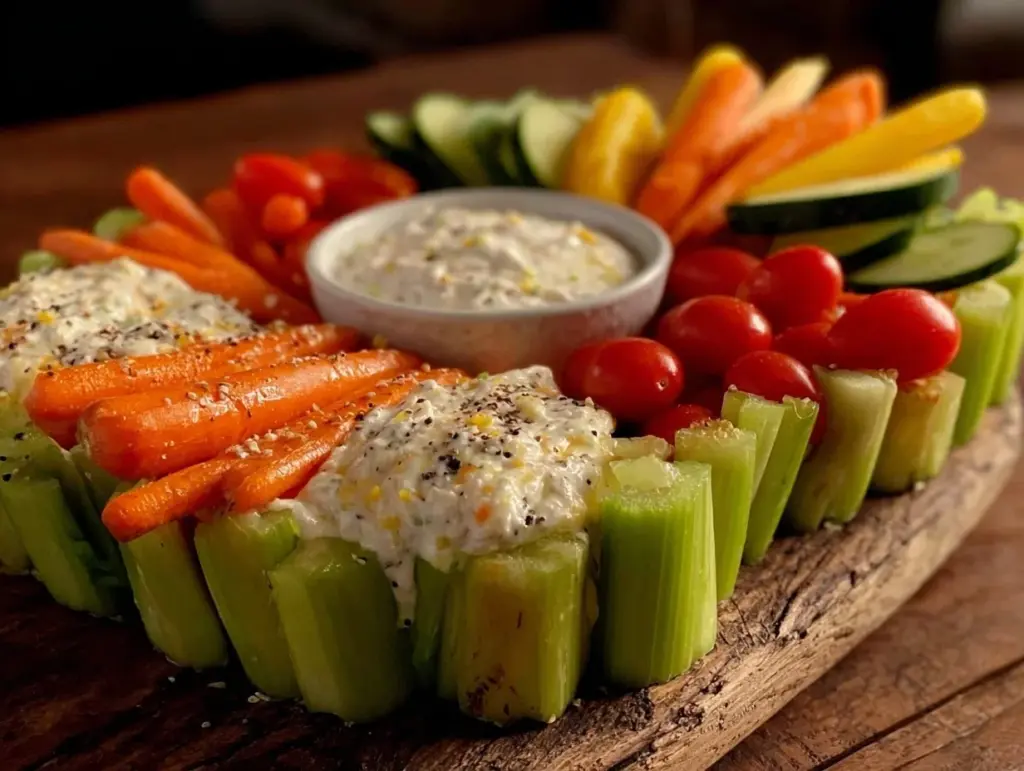 fresh bunny shaped veggie tray - featured image