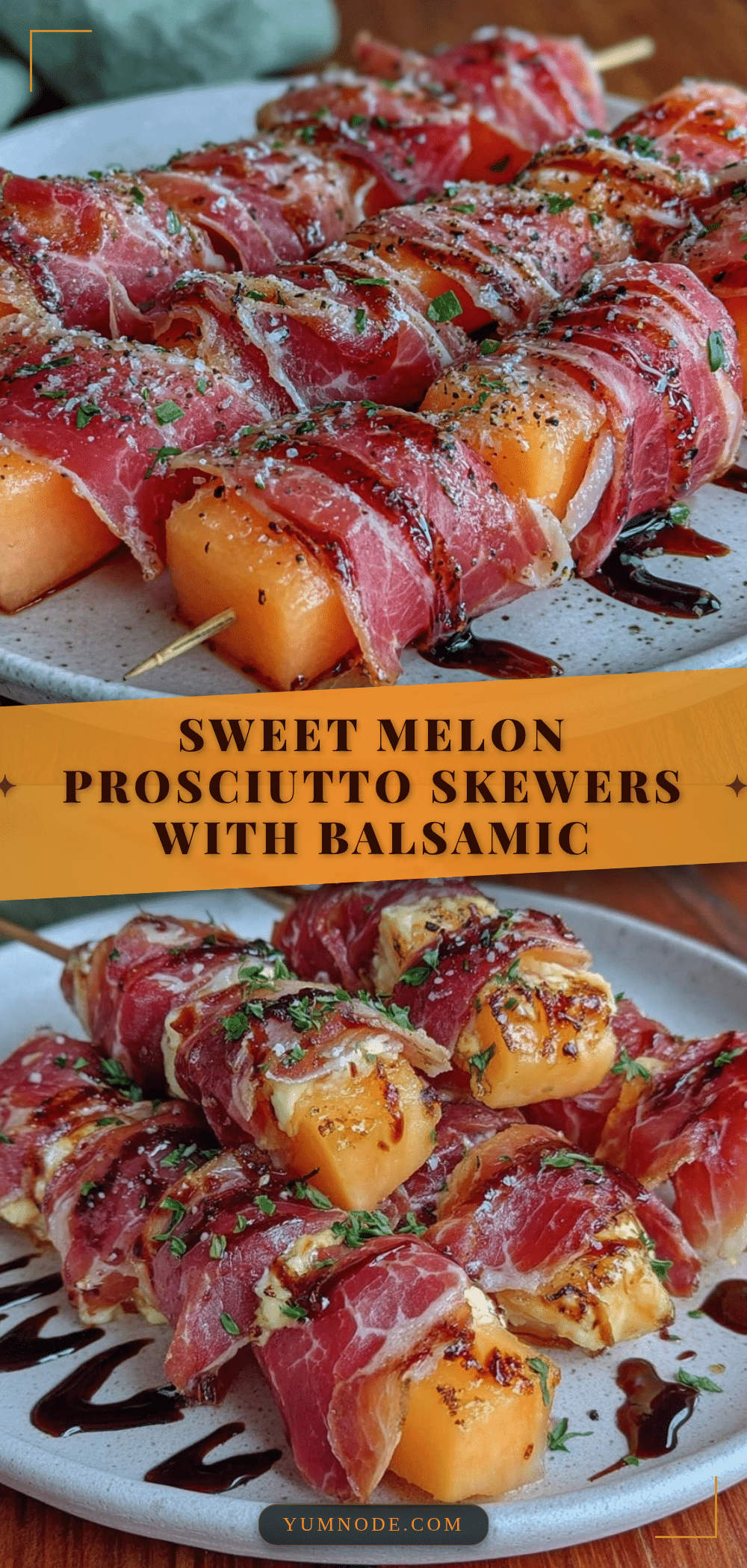 fresh prosciutto melon skewers recipe