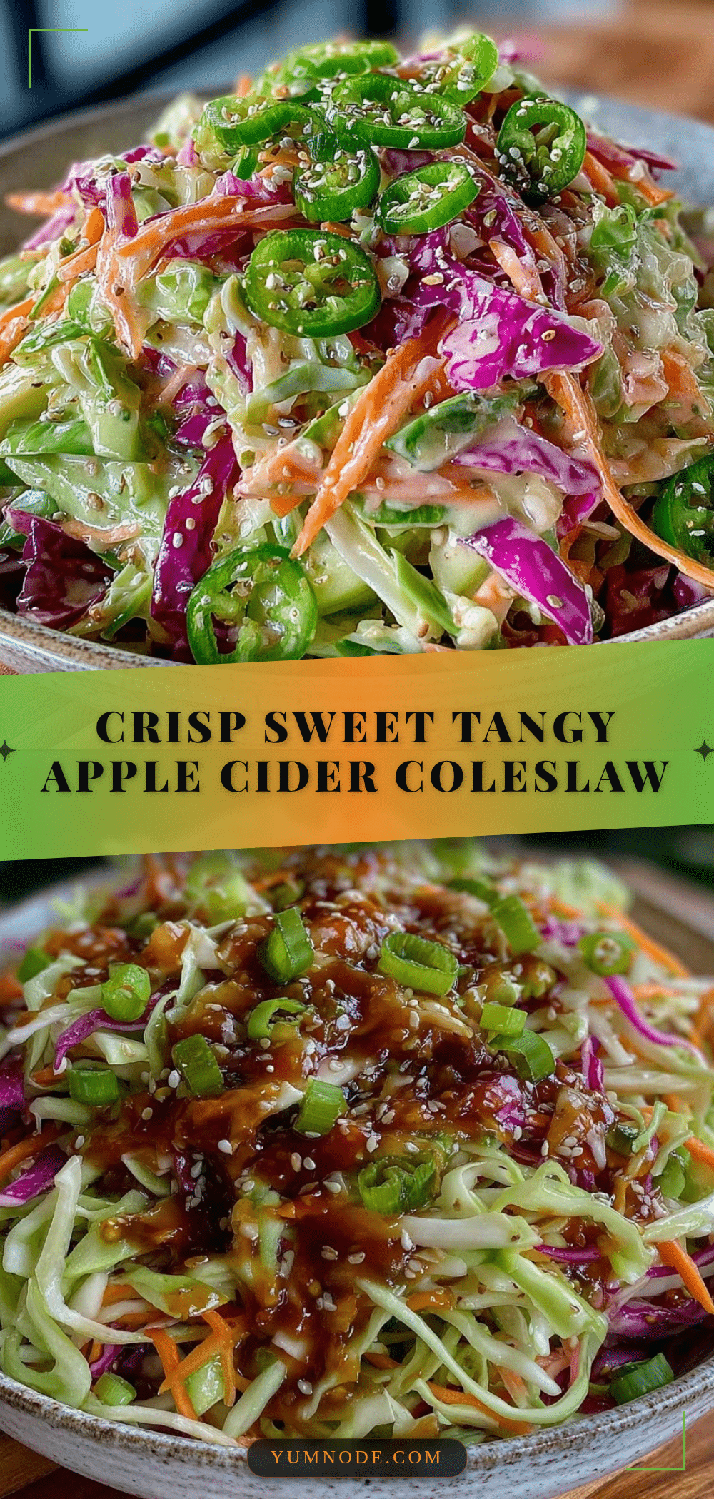 fresh sweet and tangy coleslaw recipe