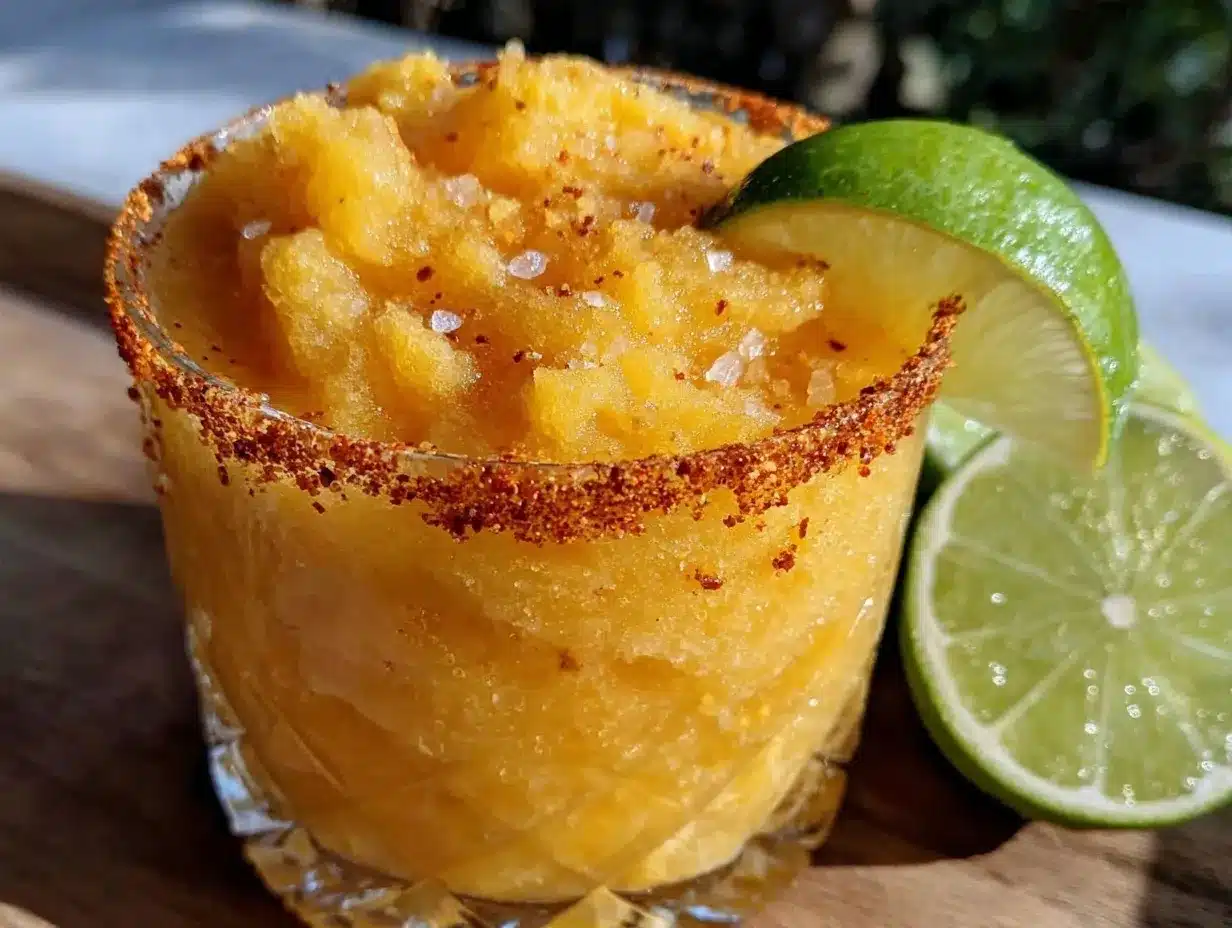 frozen mango margarita preparation steps