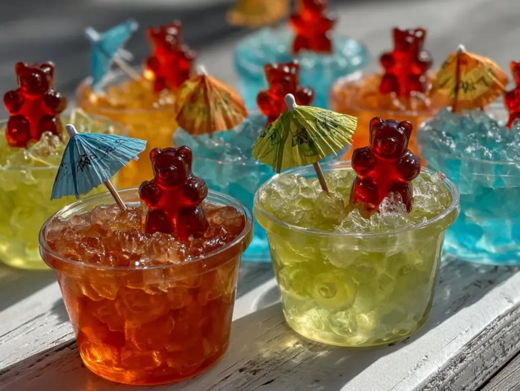 fun pool party jello cups - featured image