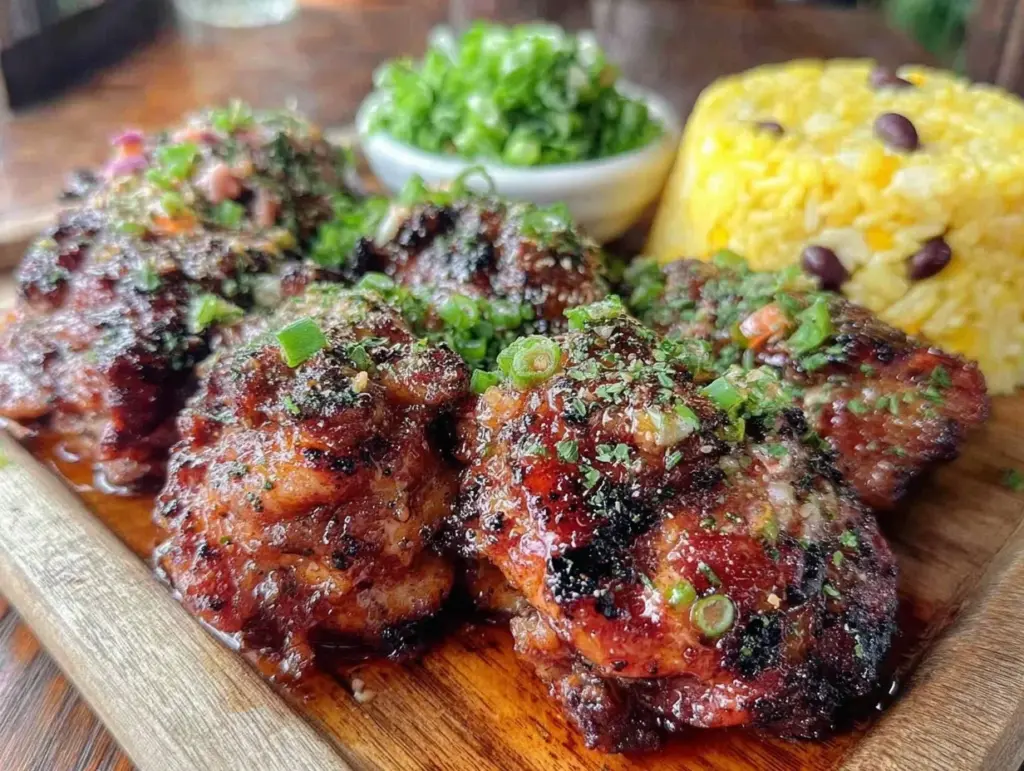Jamaican jerk chicken recipe - featured image