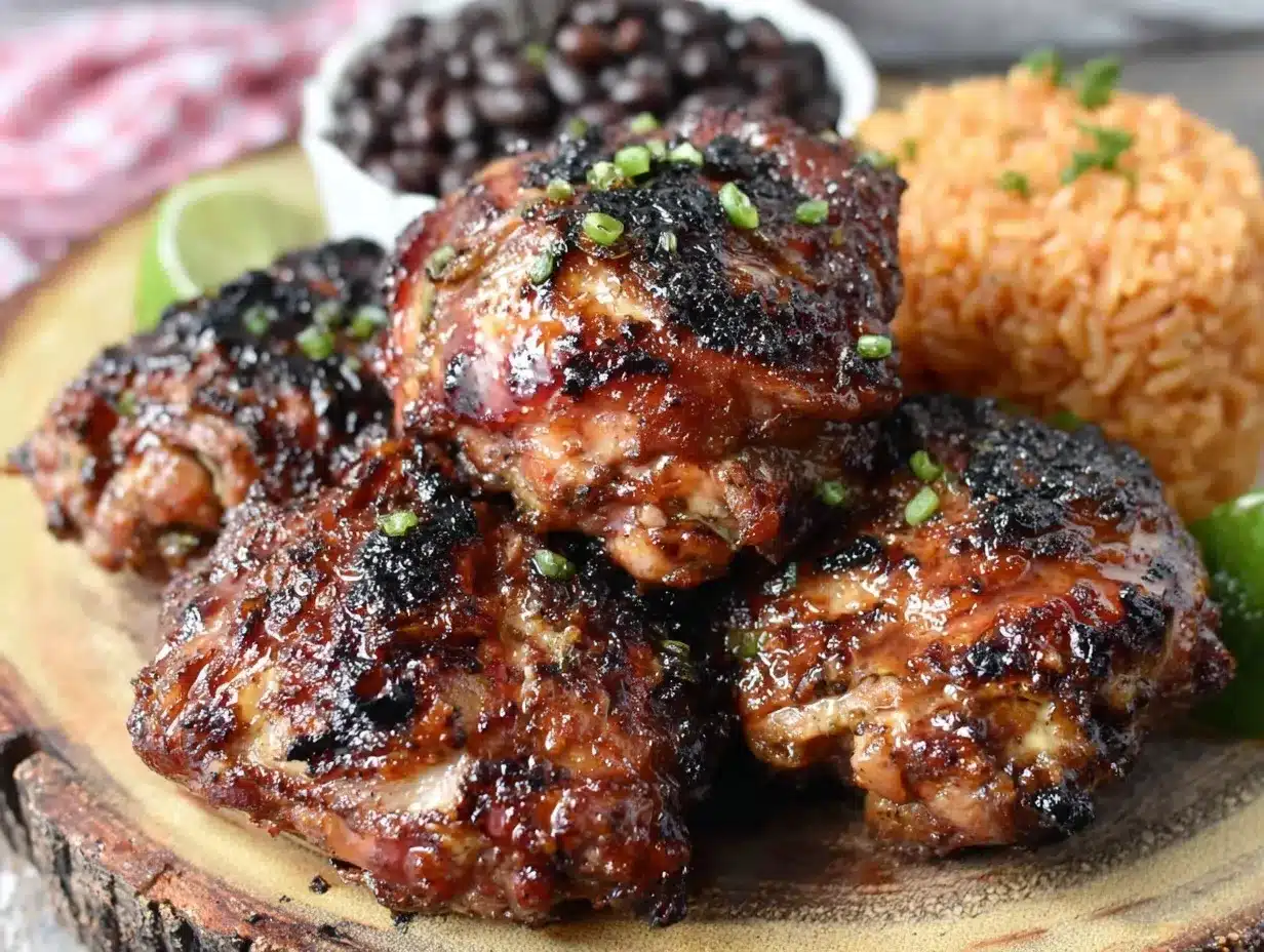 Jamaican jerk chicken recipe preparation steps