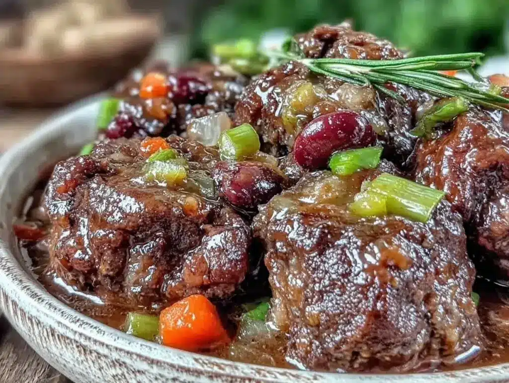 Jamaican oxtail stew - featured image