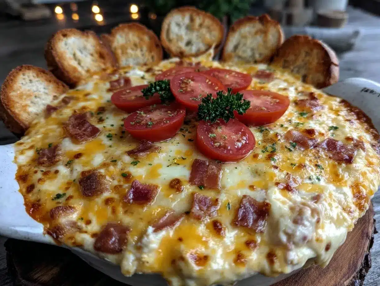 Kentucky Hot Brown Dip preparation steps