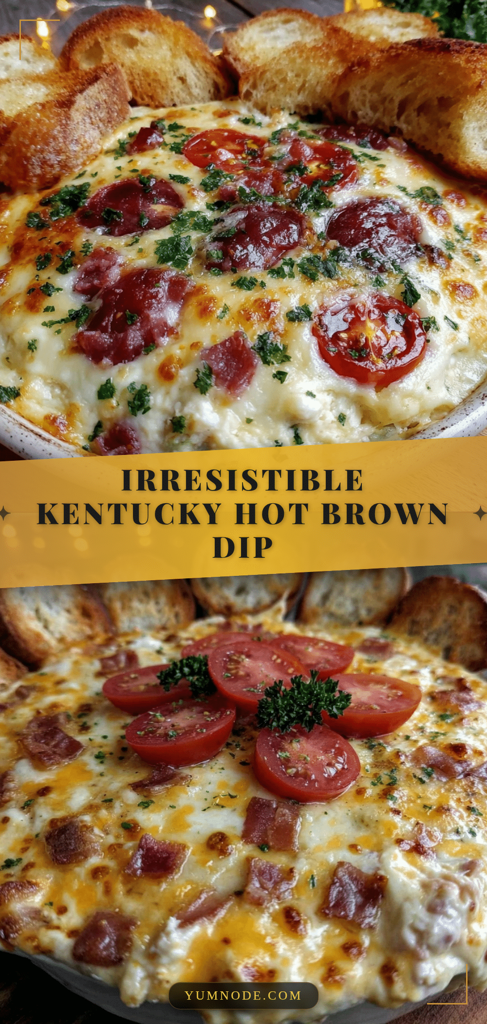 Kentucky Hot Brown Dip recipe