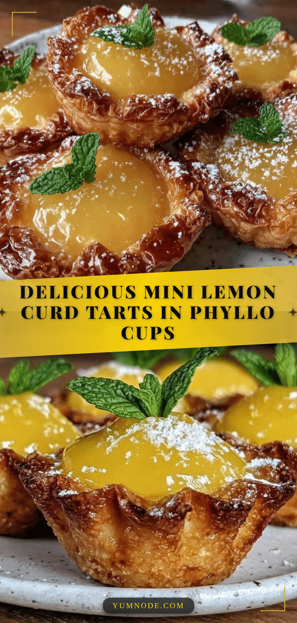 mini lemon curd tarts recipe