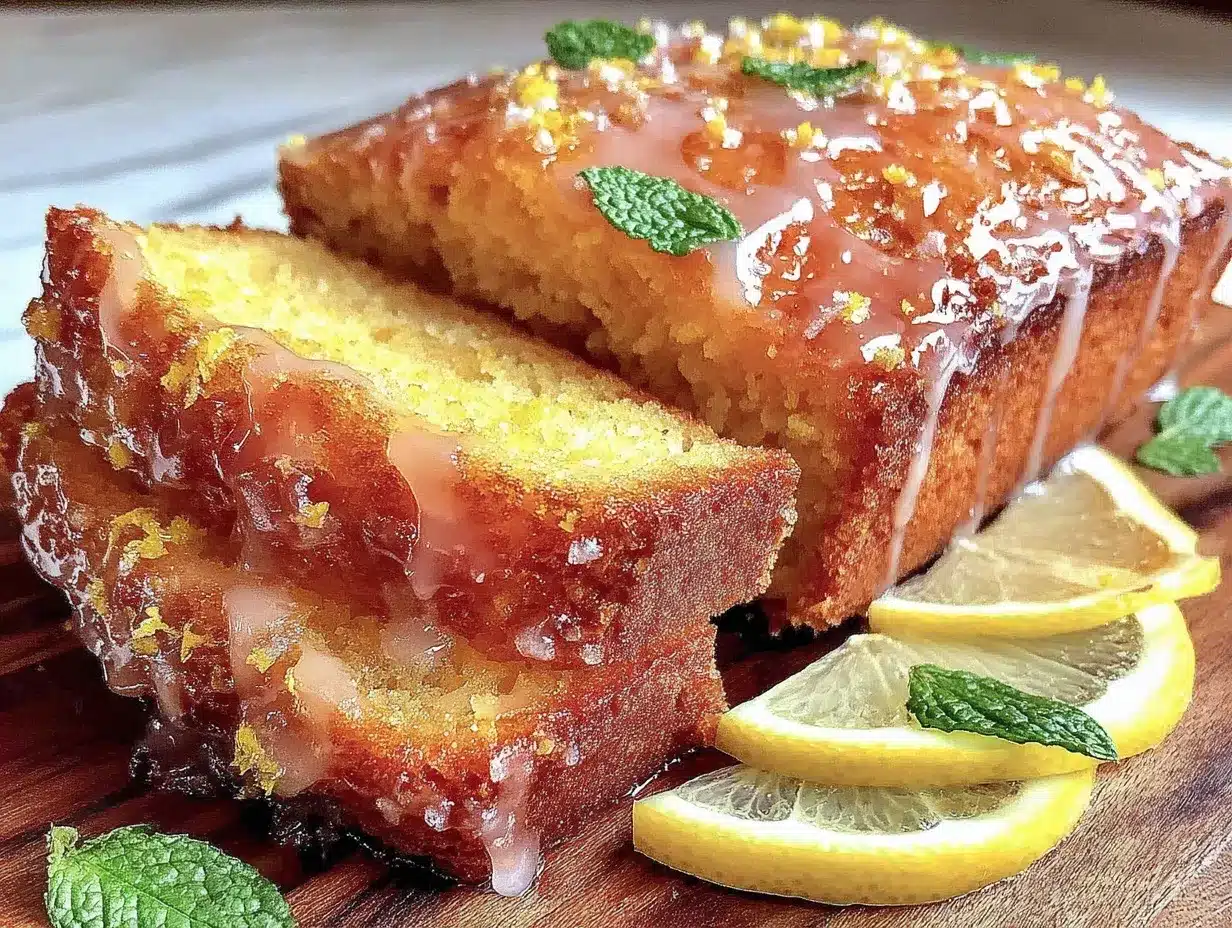 moist lemon drizzle cake preparation steps