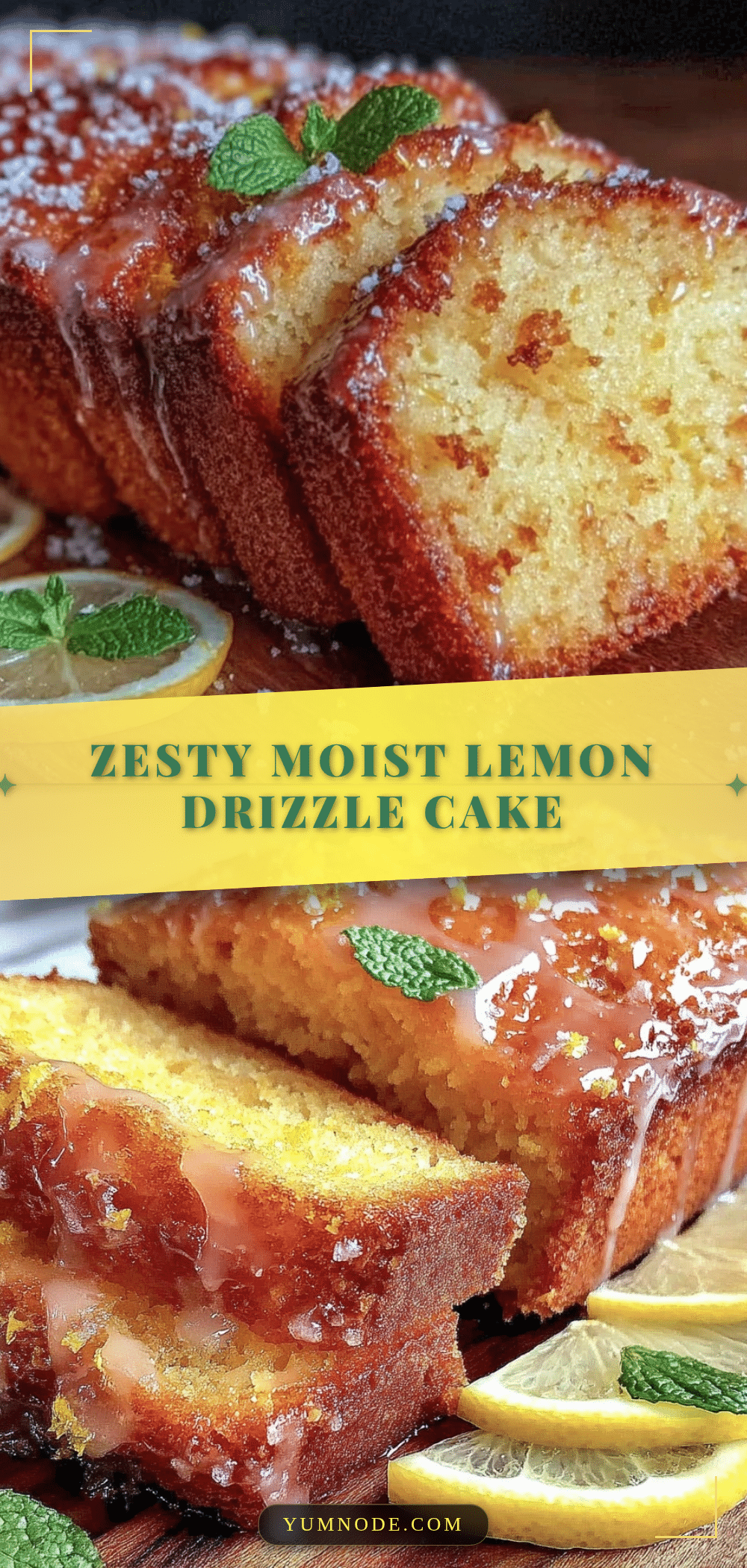 moist lemon drizzle cake recipe