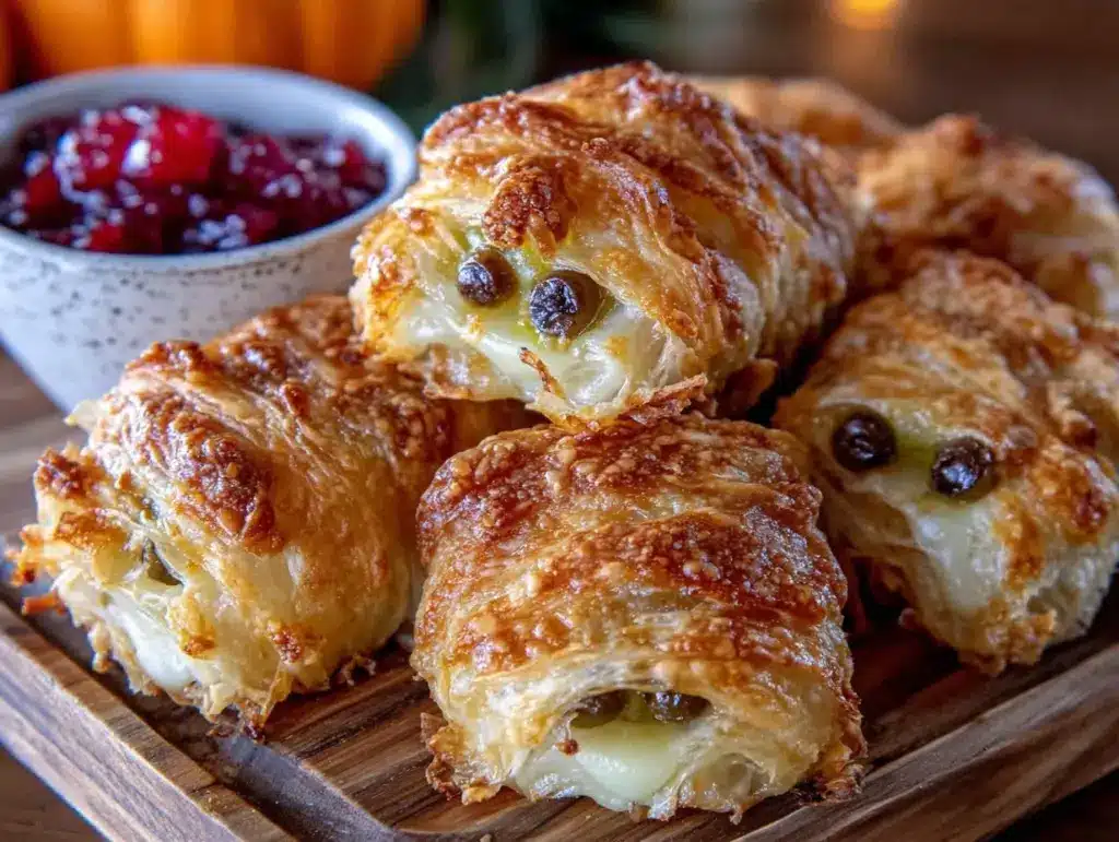 mummy wrapped brie - featured image