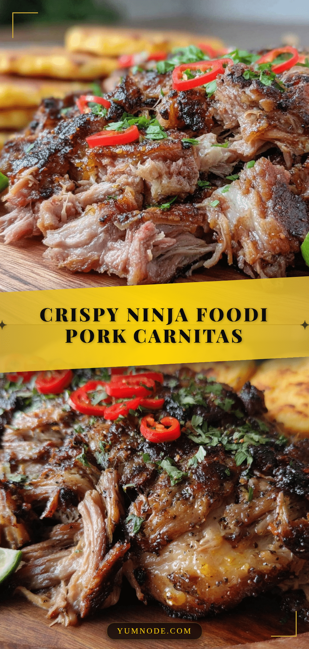 Ninja Foodi pork carnitas recipe recipe