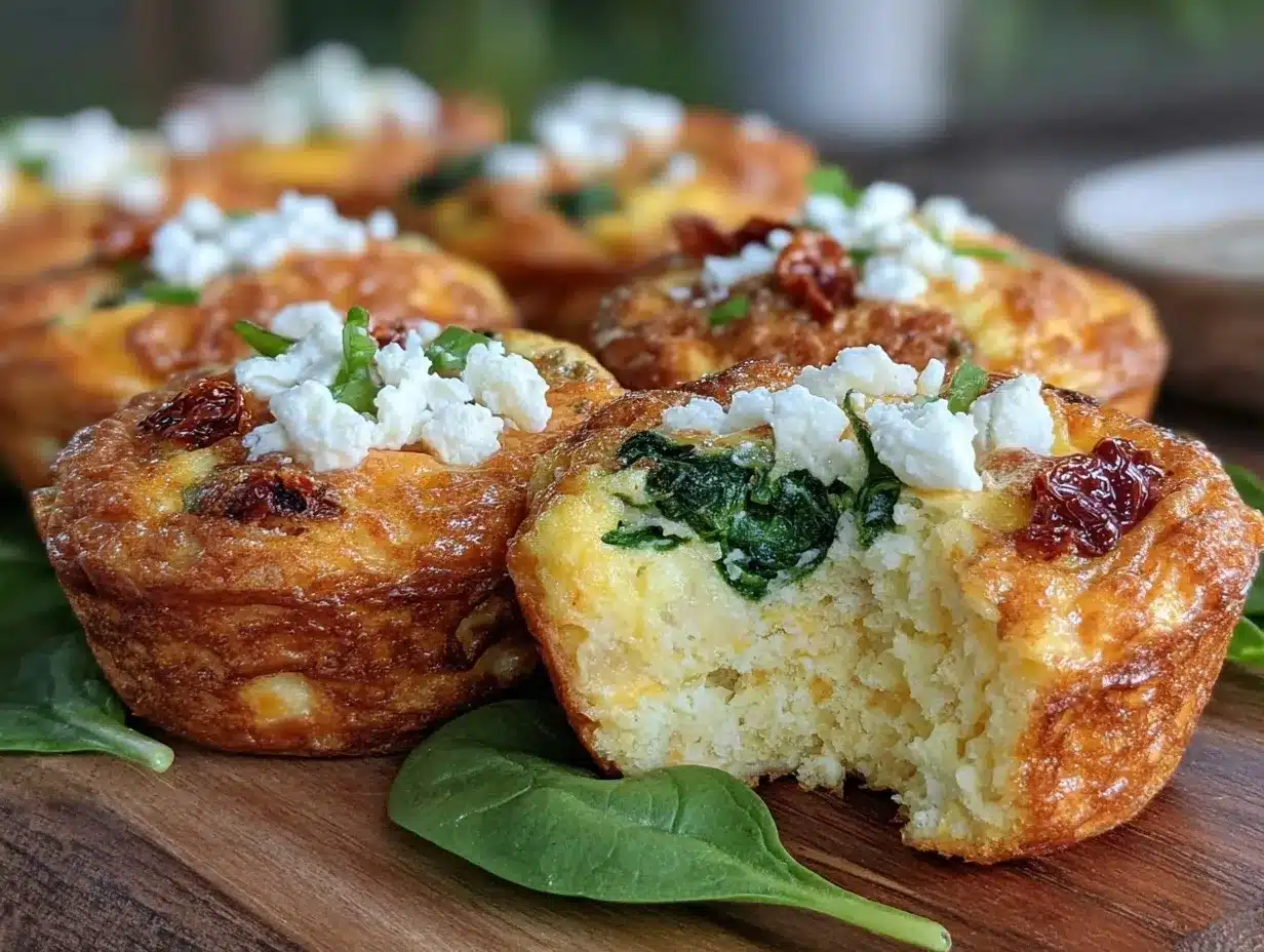 savory frittata muffins preparation steps