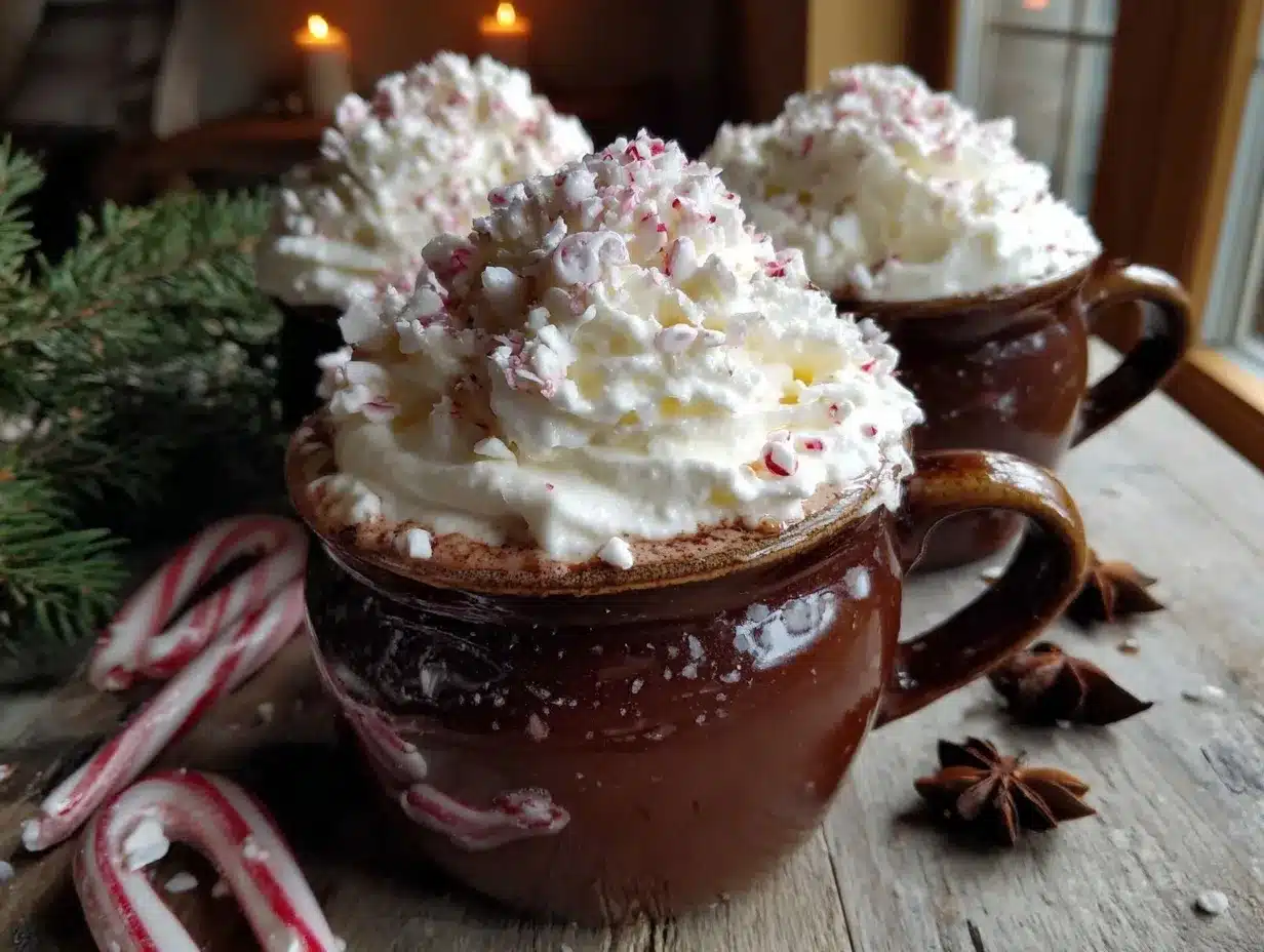 slow cooker hot cocoa bar preparation steps