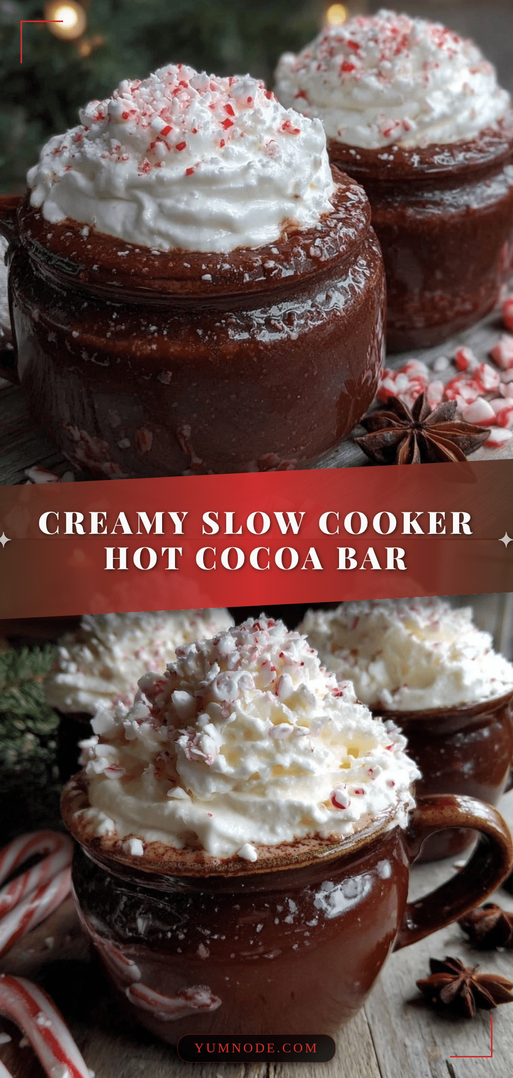slow cooker hot cocoa bar recipe