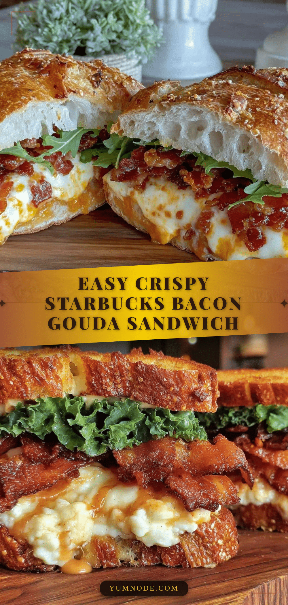 Starbucks Bacon Gouda Sandwich copycat recipe