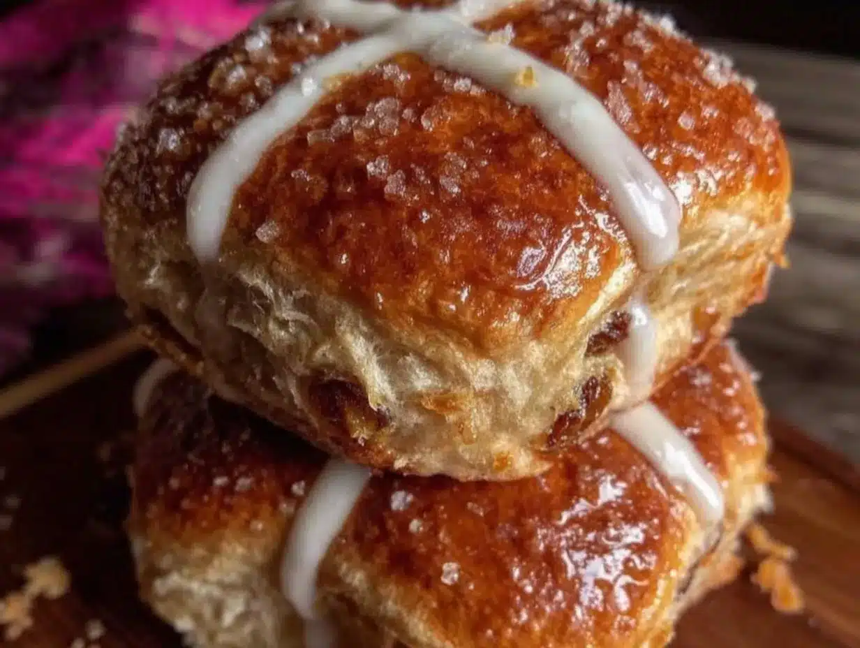 traditional hot cross buns recipe preparation steps
