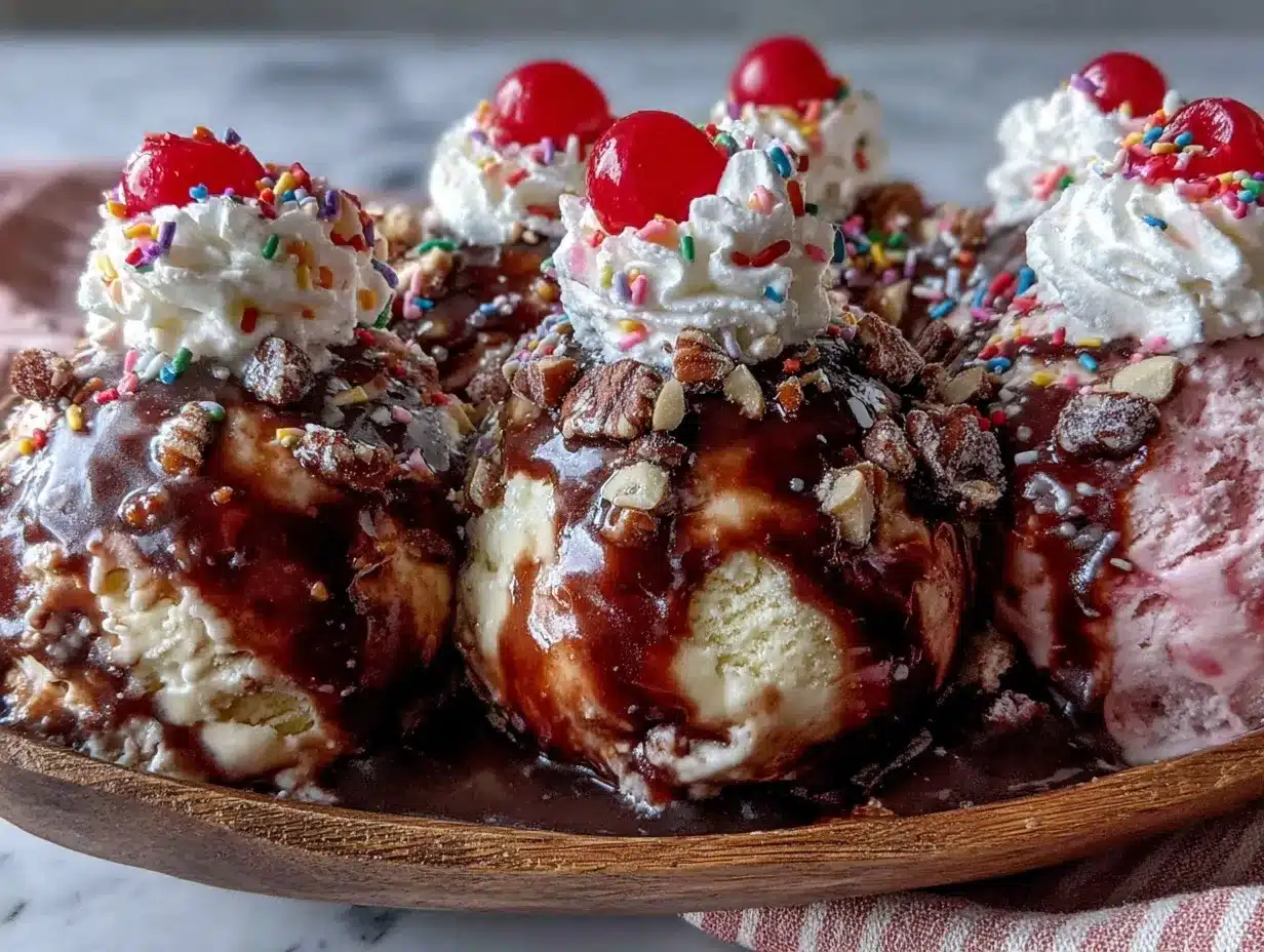 ultimate ice cream sundae bar preparation steps