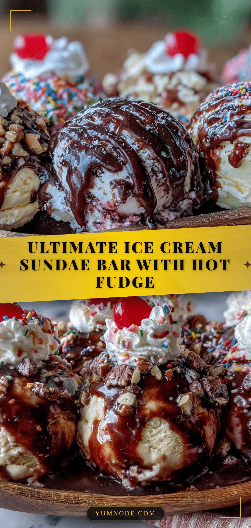 ultimate ice cream sundae bar recipe