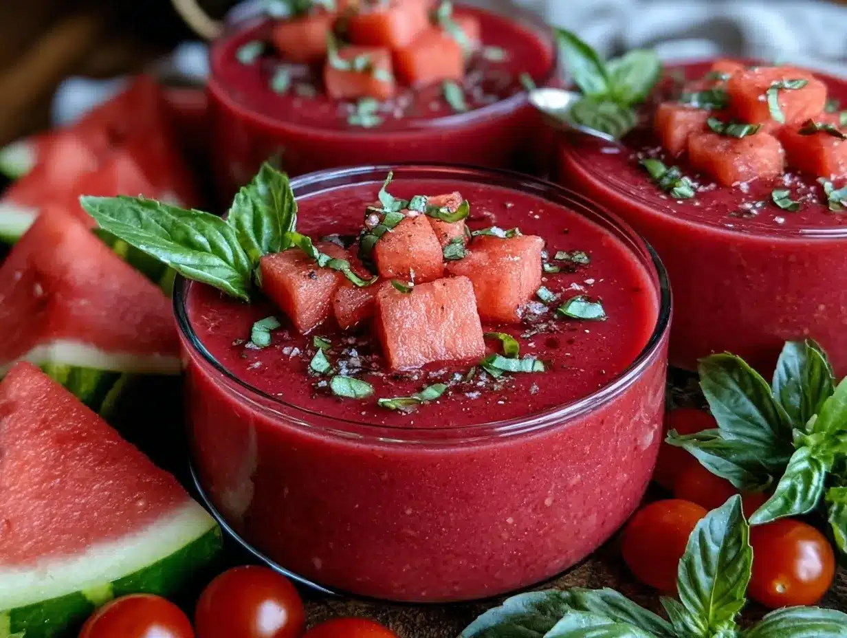 watermelon gazpacho preparation steps