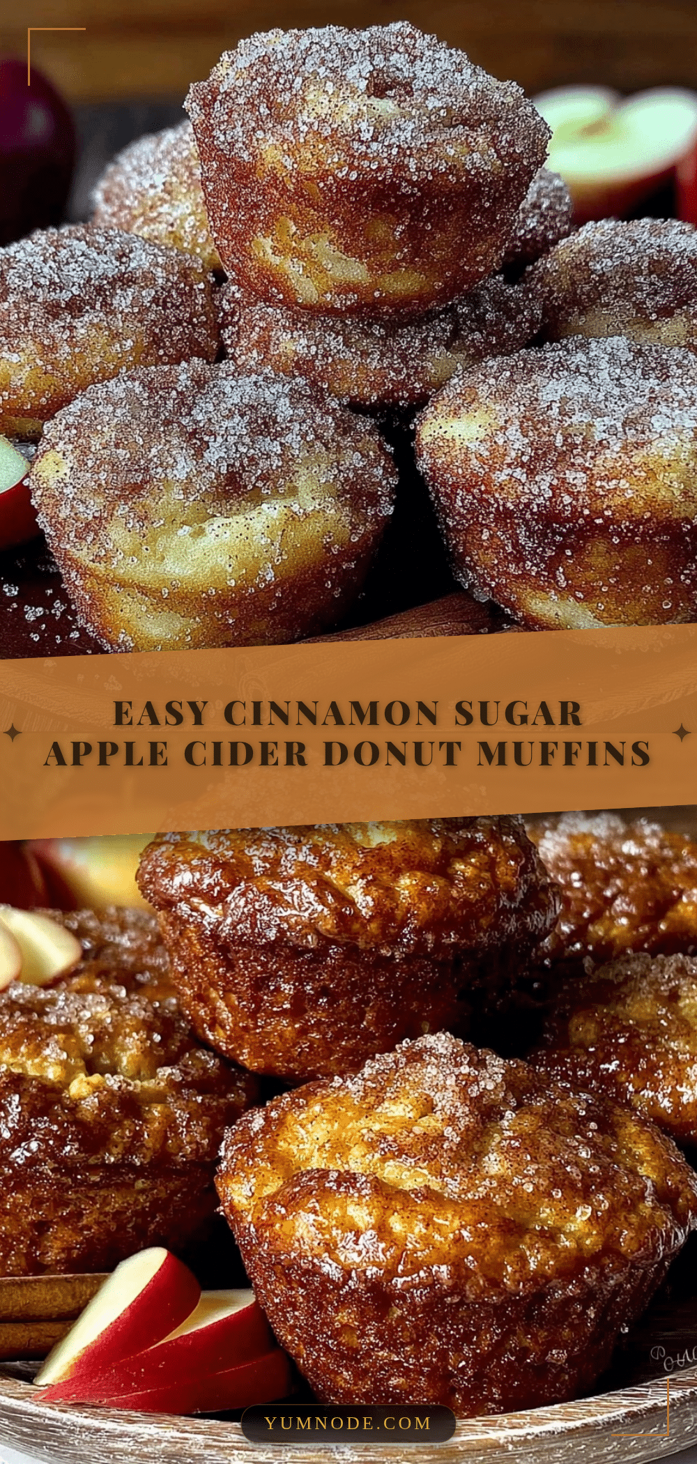 apple cider donut muffins recipe