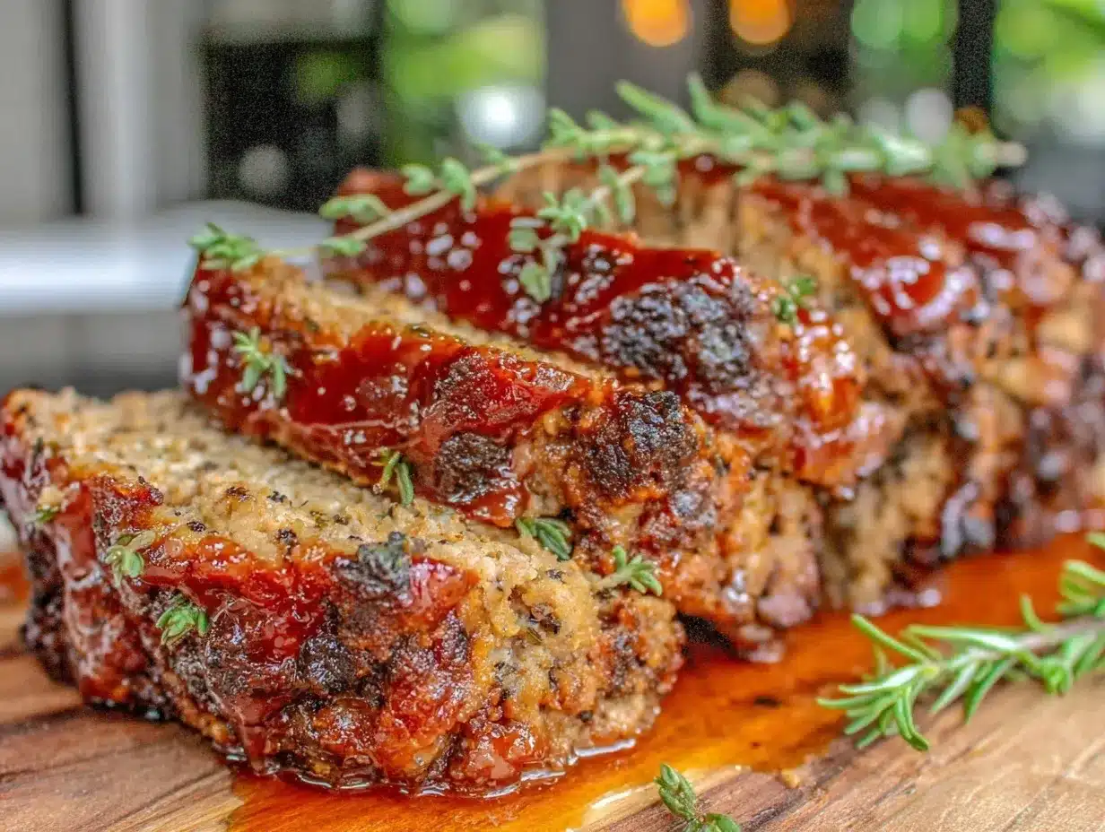 brown sugar glazed bbq meatloaf preparation steps