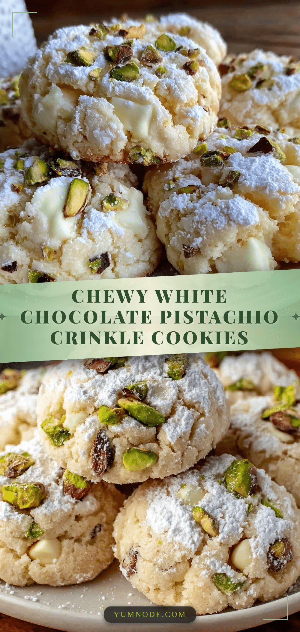 chewy white chocolate pistachio cookies recipe