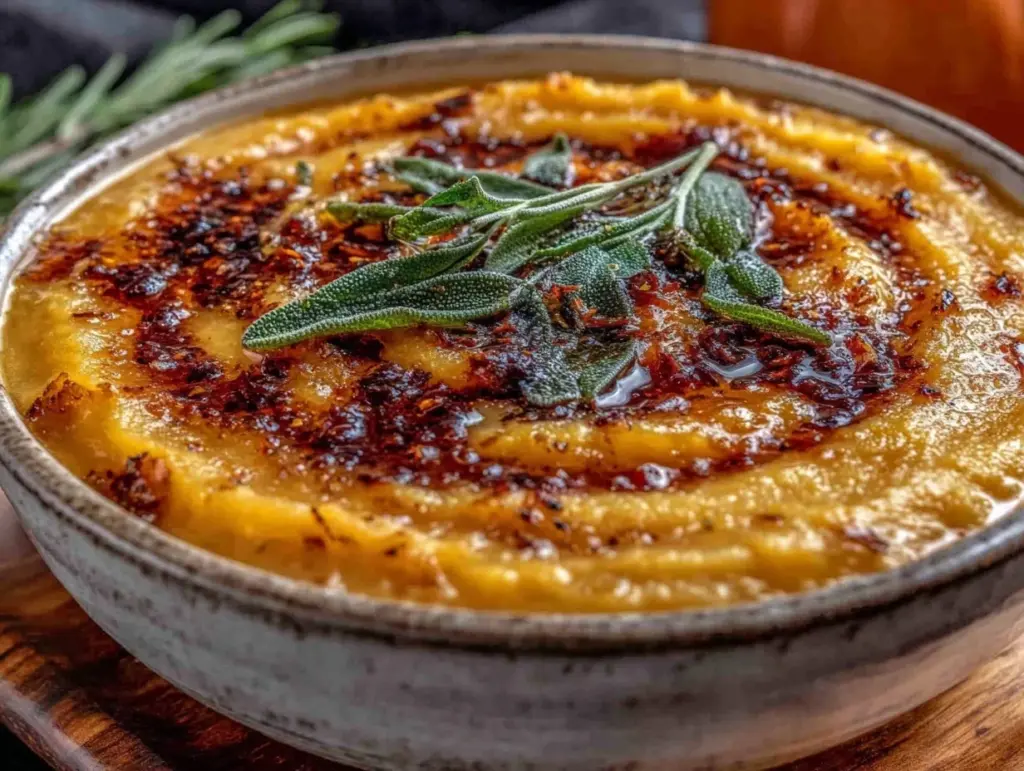creamy butternut squash soup - featured image