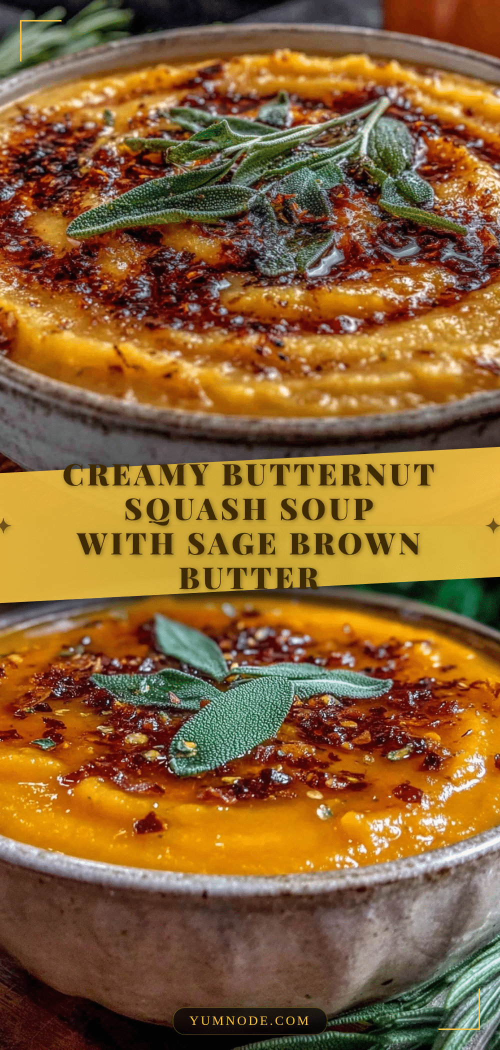 creamy butternut squash soup recipe
