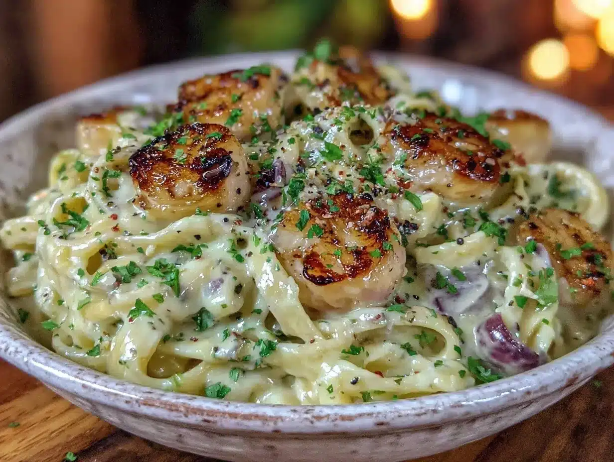 creamy cashew cream Alfredo pasta preparation steps