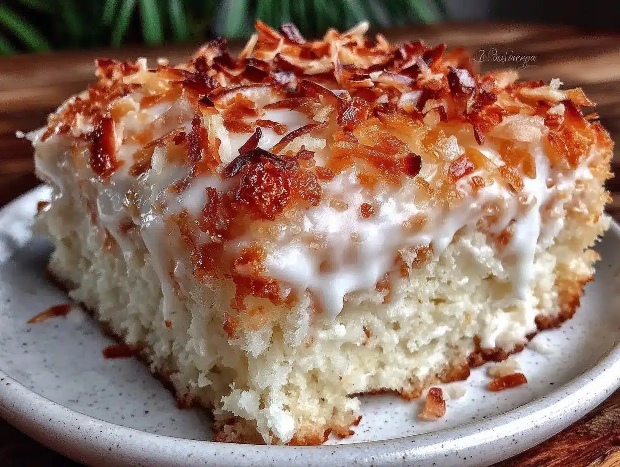 creamy coconut tres leches cake preparation steps
