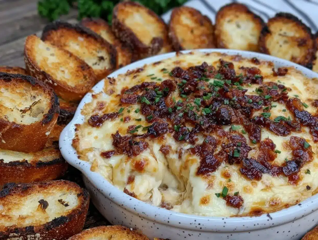 creamy marry me chicken dip preparation steps
